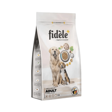 FIDELE PLUS ADULT LIGHT & SENIOR DRY FOOD (S) 1KG