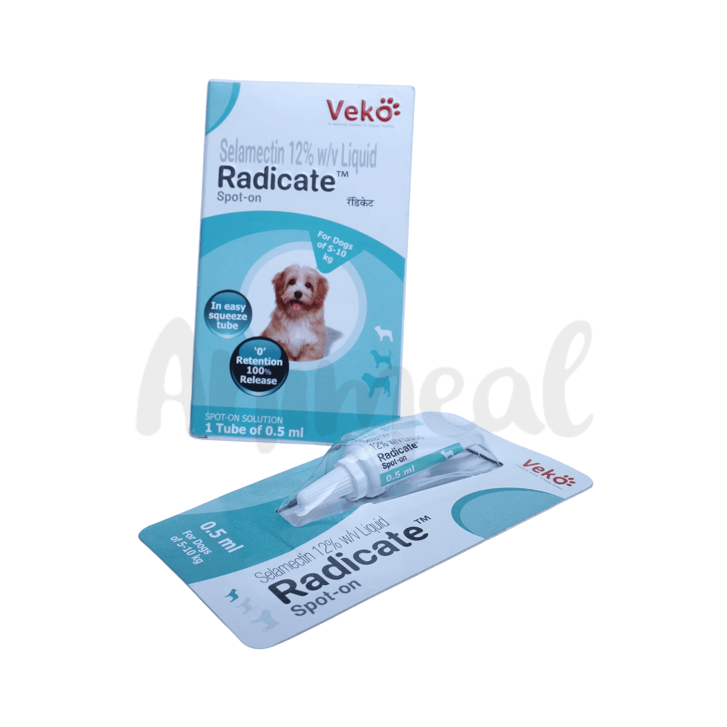 RADICATE (5-10KG) DOG SPOT ON 0.50ML