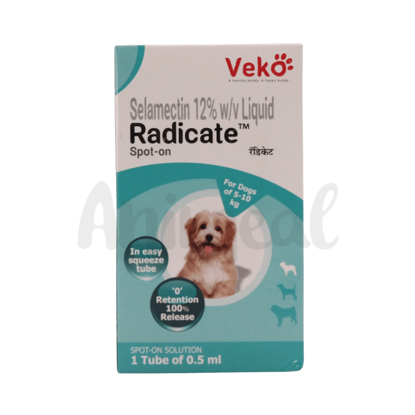 RADICATE (5-10KG) DOG SPOT ON - Animeal