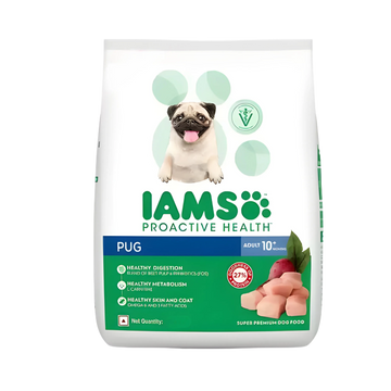 IAMS PUG DRY FOOD (S) 1.5KG