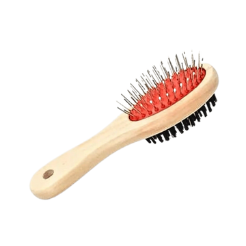 WOODEN PIN BRUSH (L) - Animeal