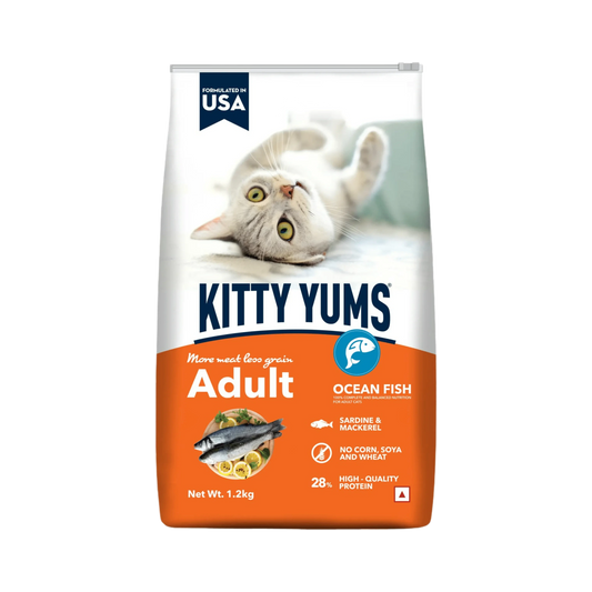 KITTY YUMS CAT ADULT DRY FOOD (S) - Animeal