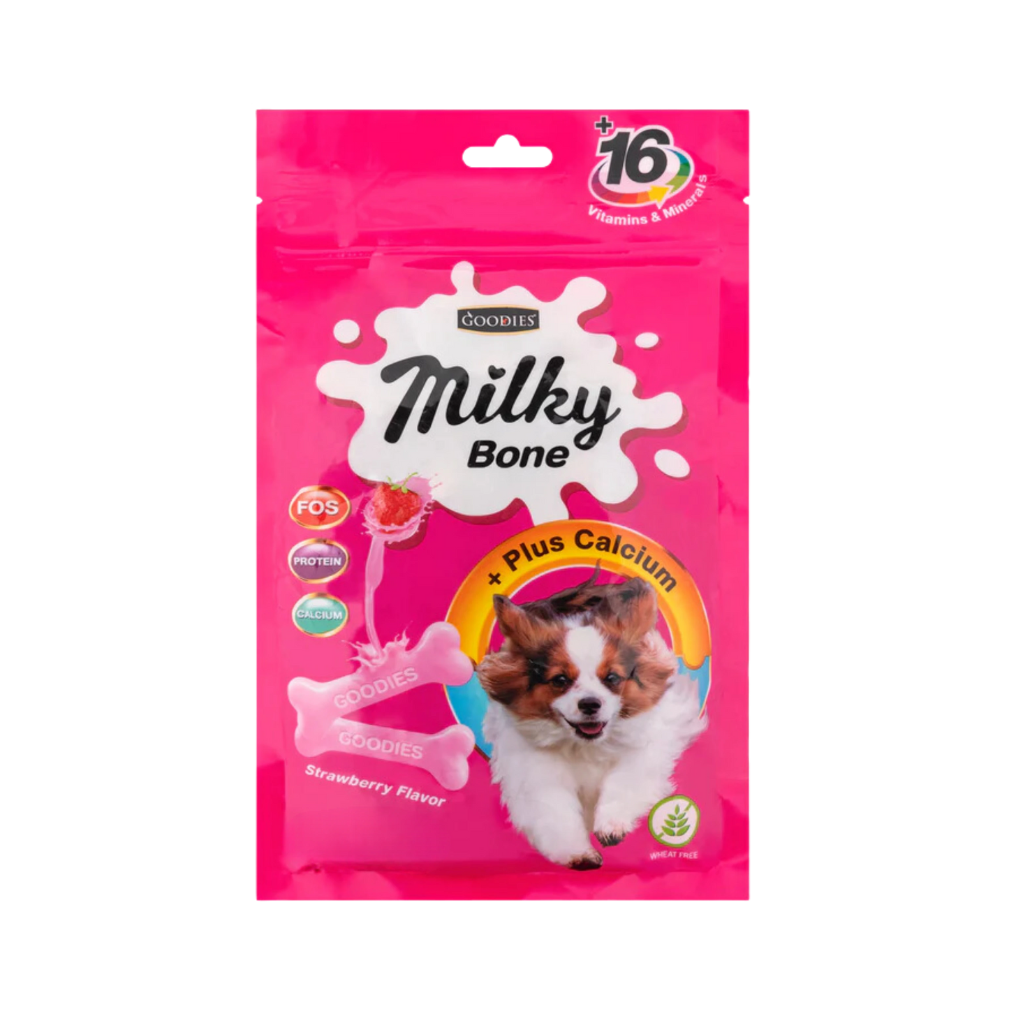 GOODIES STRAWBERRY BONE (XS) 4PCS