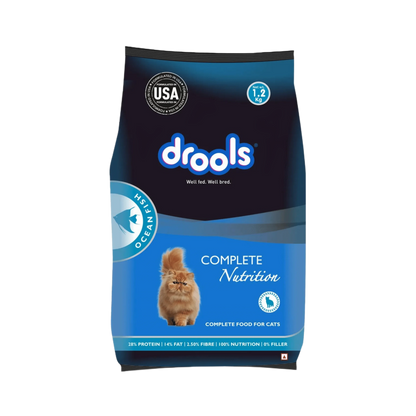 DROOLS CAT OCEAN FISH DRY FOOD (XS) 500GM