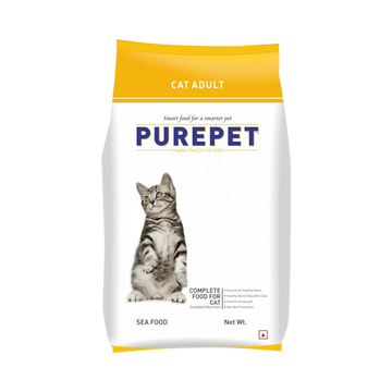 PUREPET SEAFOOD CAT DRY FOOD (M) - Animeal
