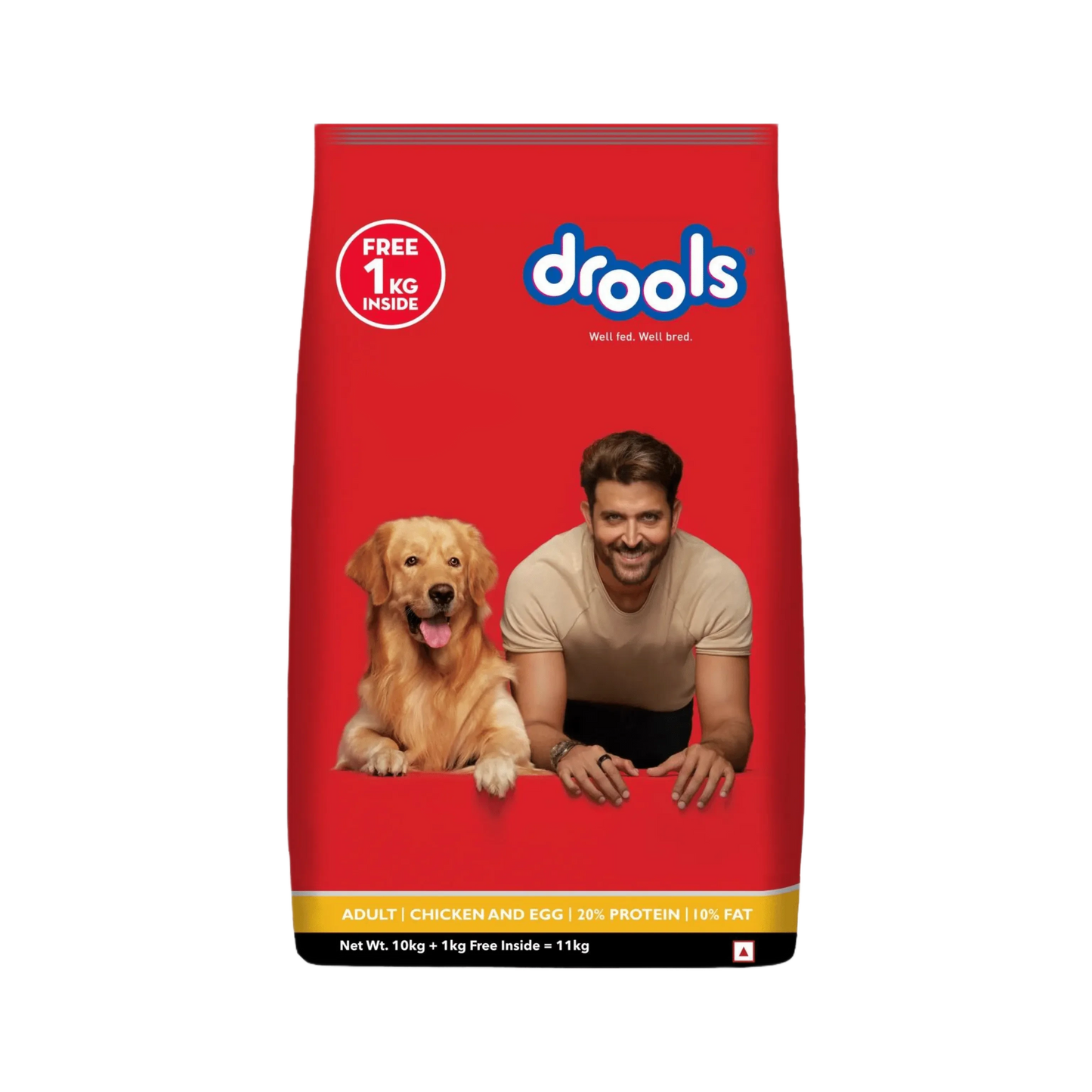 DROOLS ADULT CHIC & EGG DRY FOOD (XL) 10KG