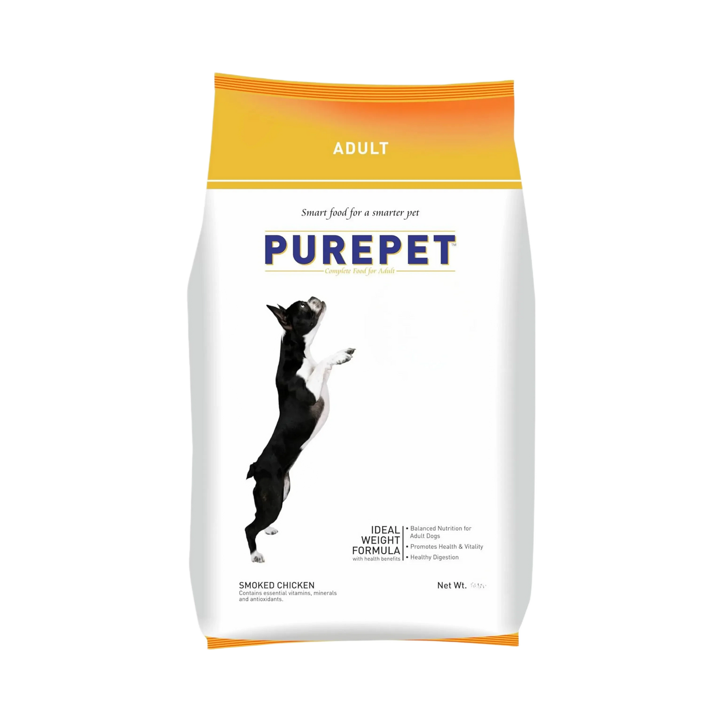 PUREPET DOG SMOKED CHICKEN DRY FOOD (M) 3KG