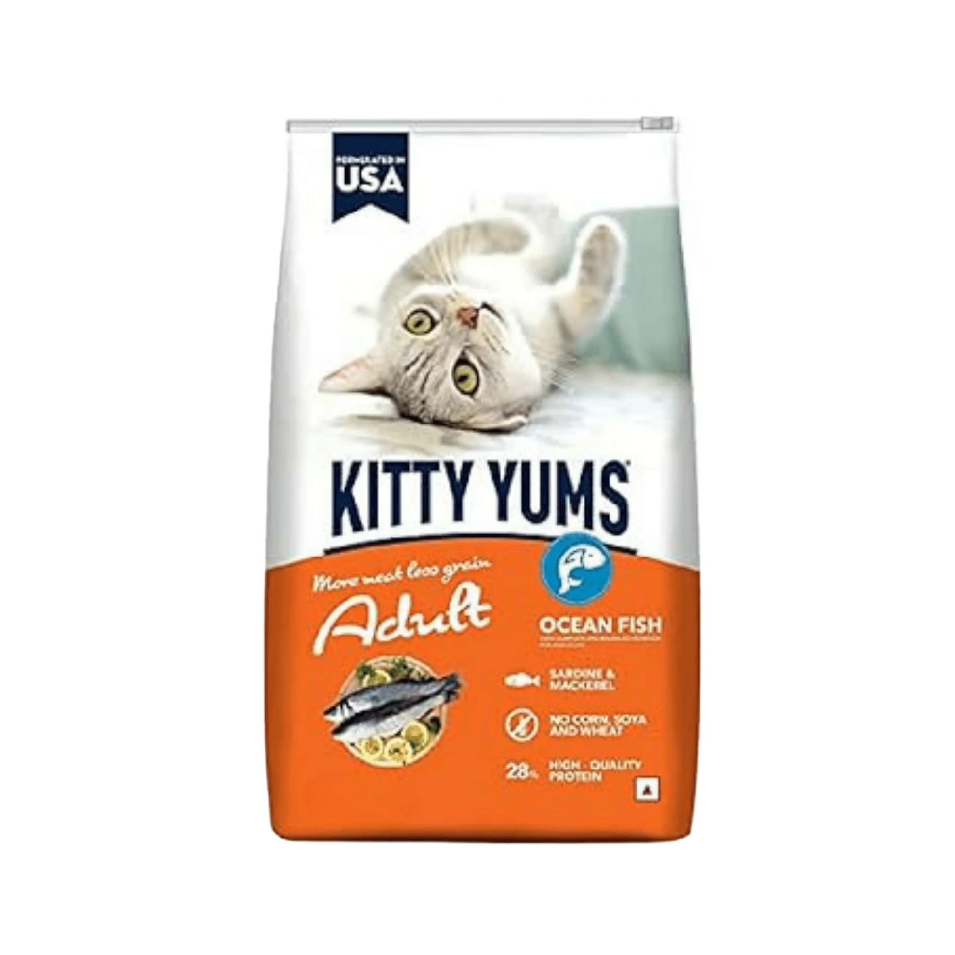 KITTY YUMS CAT ADULT DRY FOOD (L) - Animeal