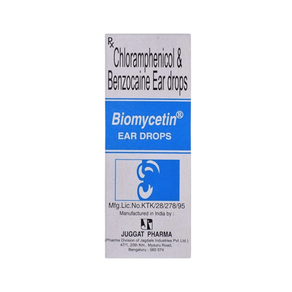 BIOMYCETIN EAR DROPS 5ML