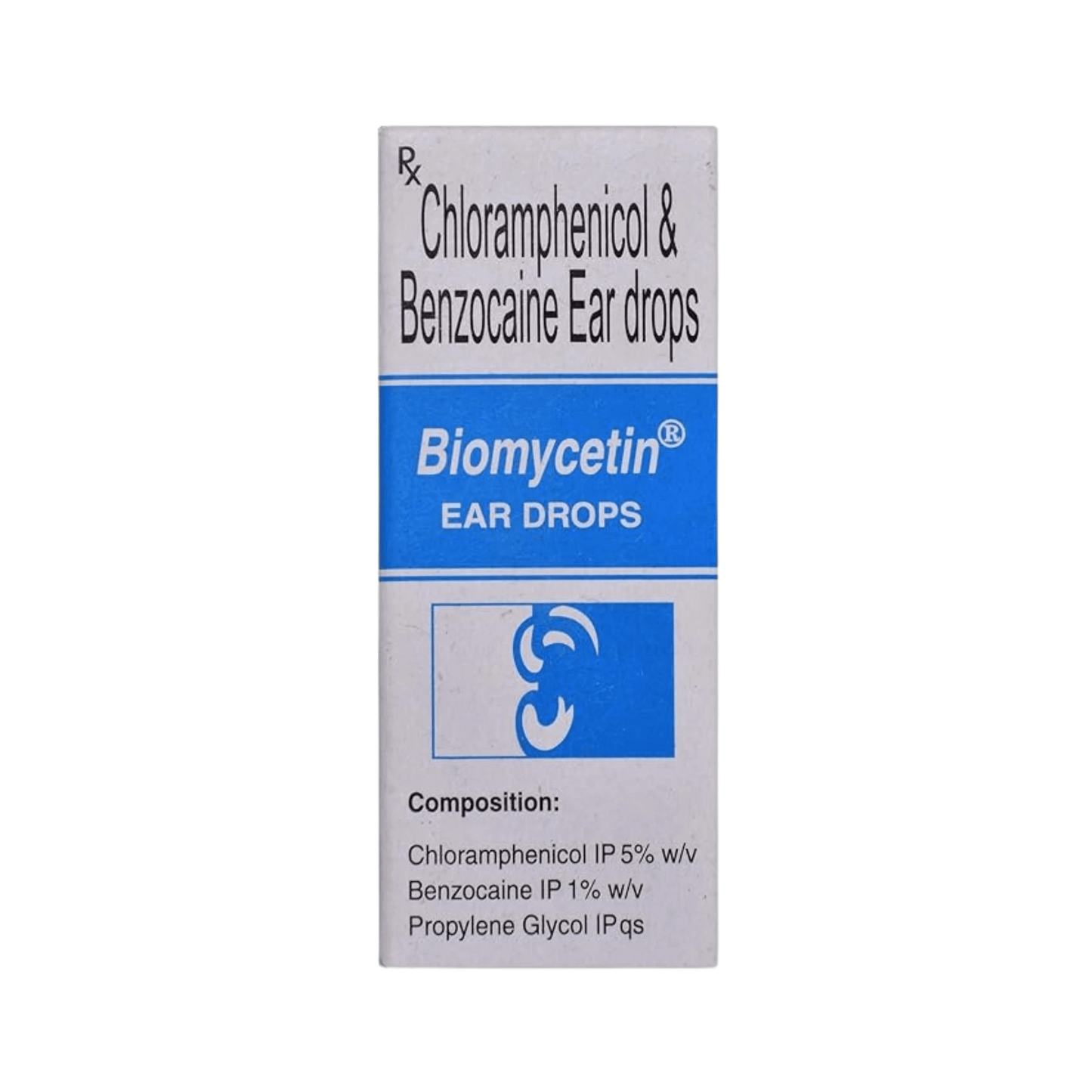 BIOMYCETIN EAR DROPS 5ML