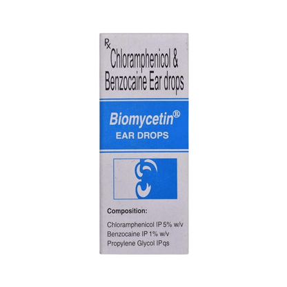 BIOMYCETIN EAR DROPS 5ML