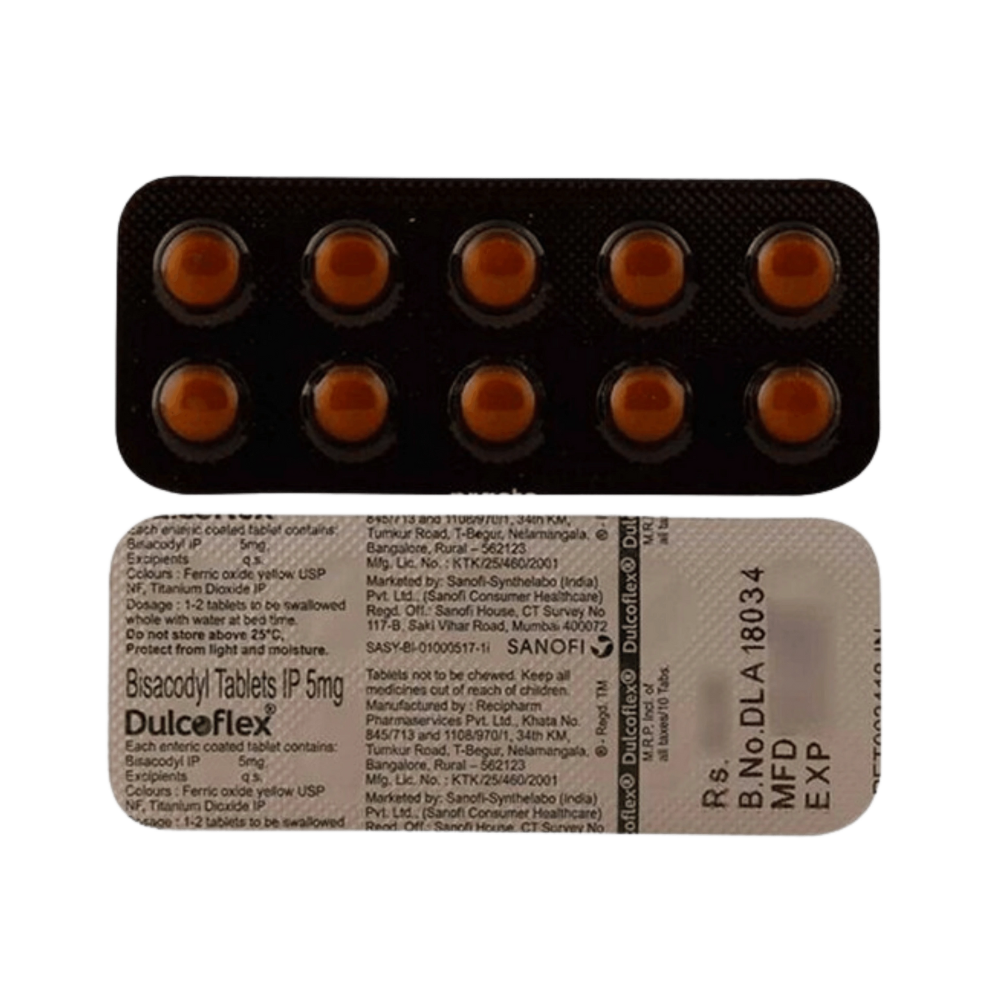 DULCOFLEX TABLET 10TAB