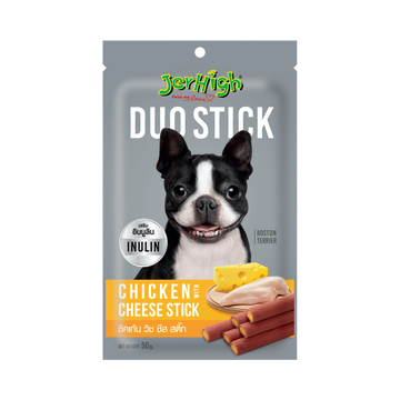 JERHIGH DUO CHIC WT CHEESE STICK 50GM