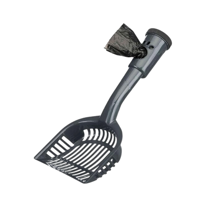 LITTER SCOOP WITH DIRT BAGS 1PC
