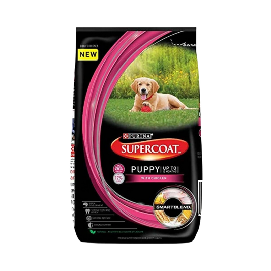 SUPERCOAT PUPPY CHIC DRY FOOD 3KG