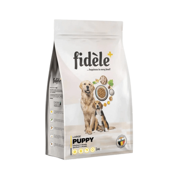 FIDELE PLUS PUPPY LARGE DRY FOOD (L) 12KG