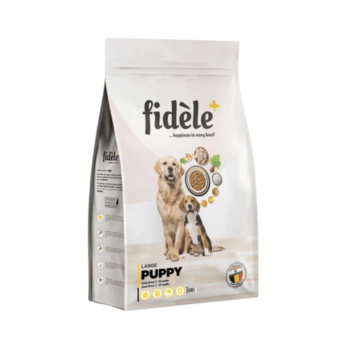 FIDELE PLUS PUPPY LARGE DRY FOOD (L) - Animeal