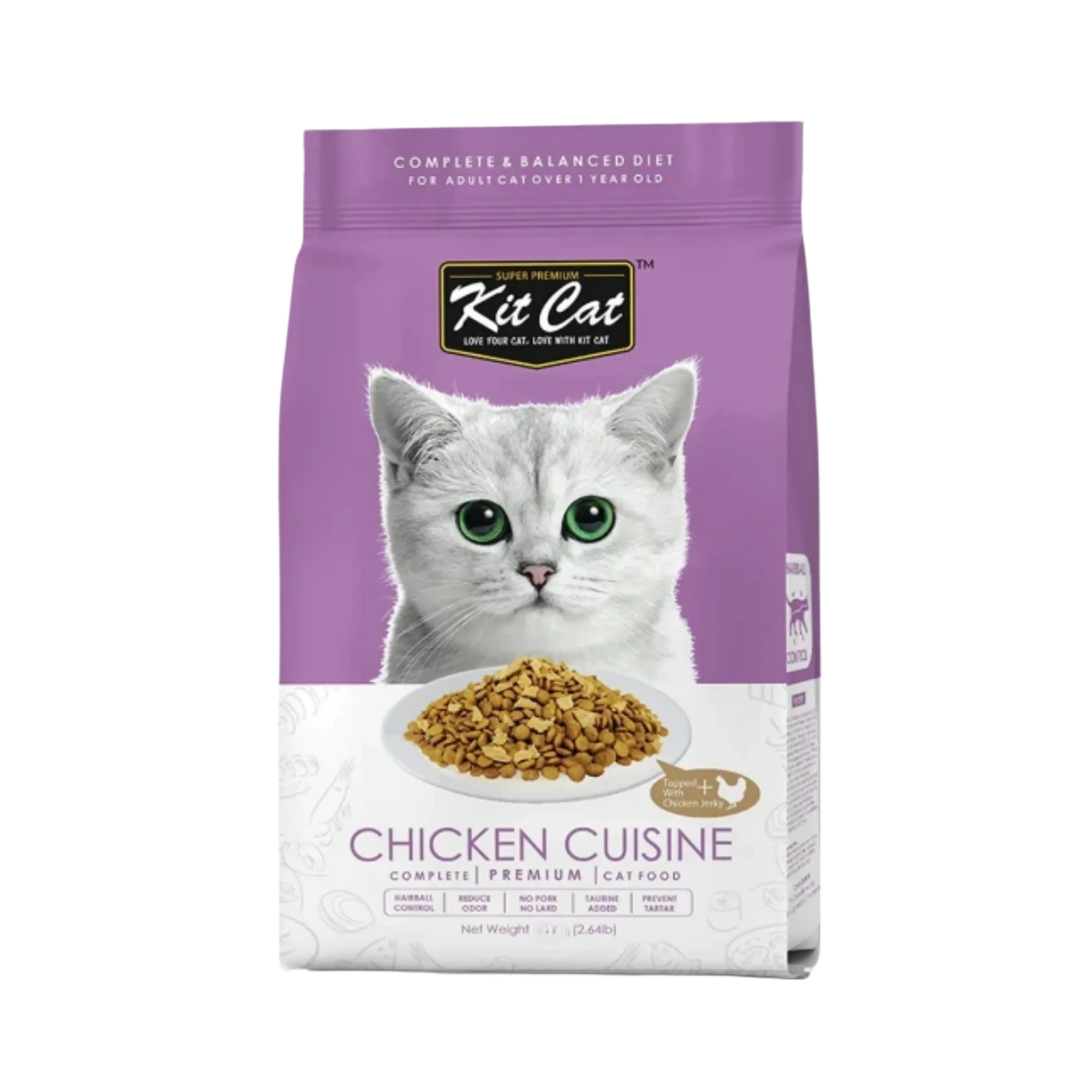 KIT CAT PREMIUM CHICK CUISINE DRY FOOD (S) - Animeal