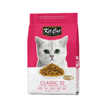 KIT CAT PREMIUM CLASSIC DRY FOOD (S) - Animeal
