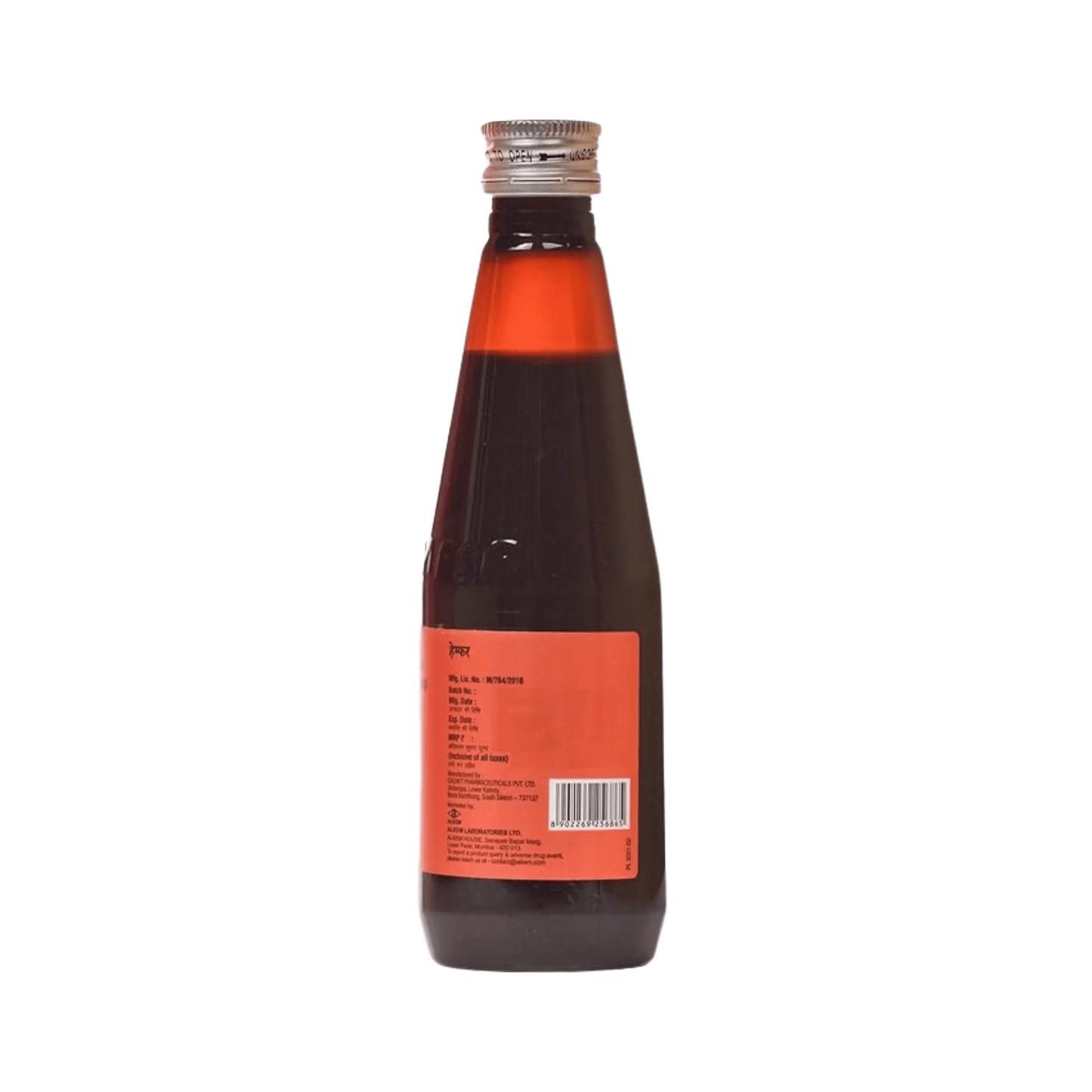 HEMFER ORANGE FLAV SYRUP 225ML