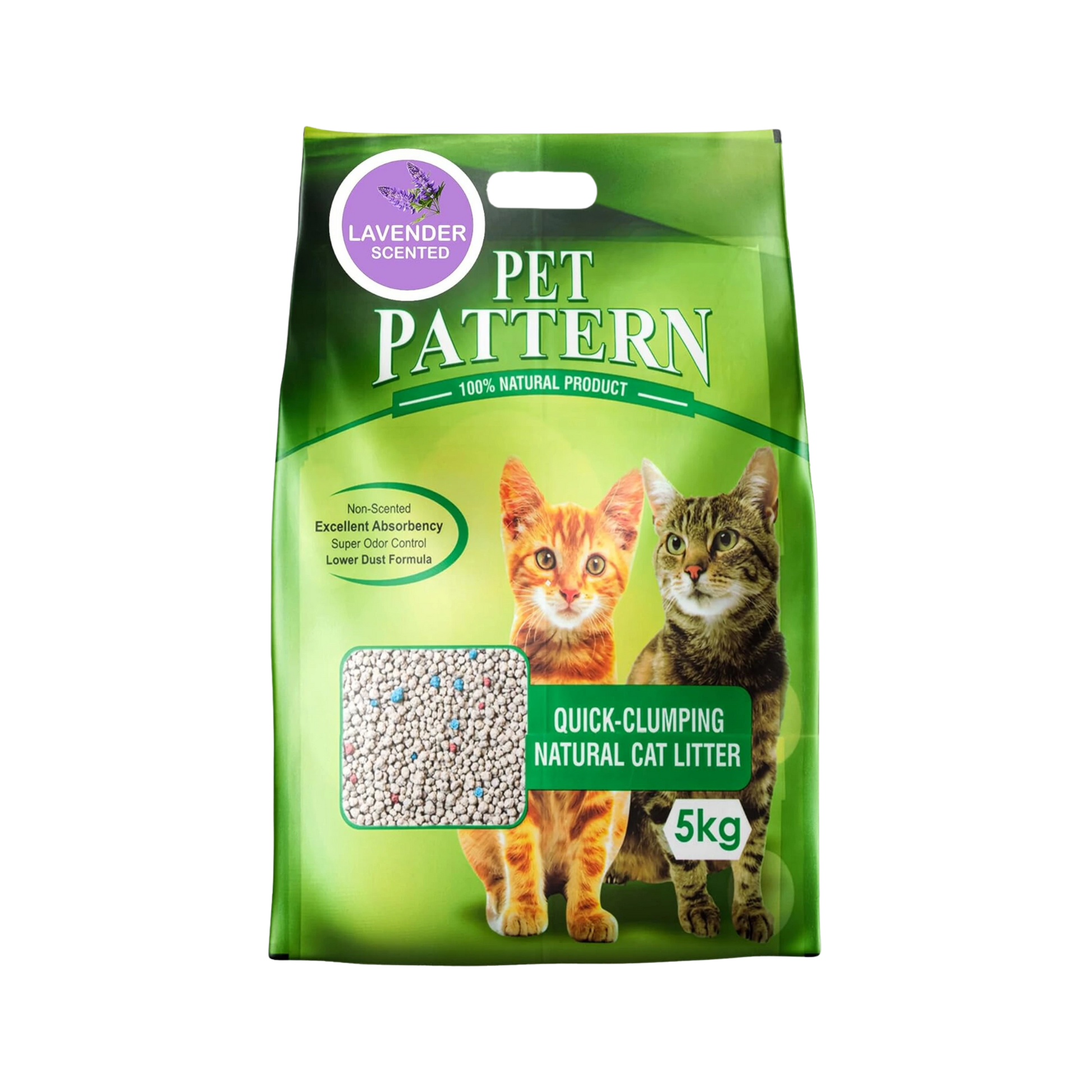 PET PATTERN LAVENDER CAT LITTER (S) - Animeal