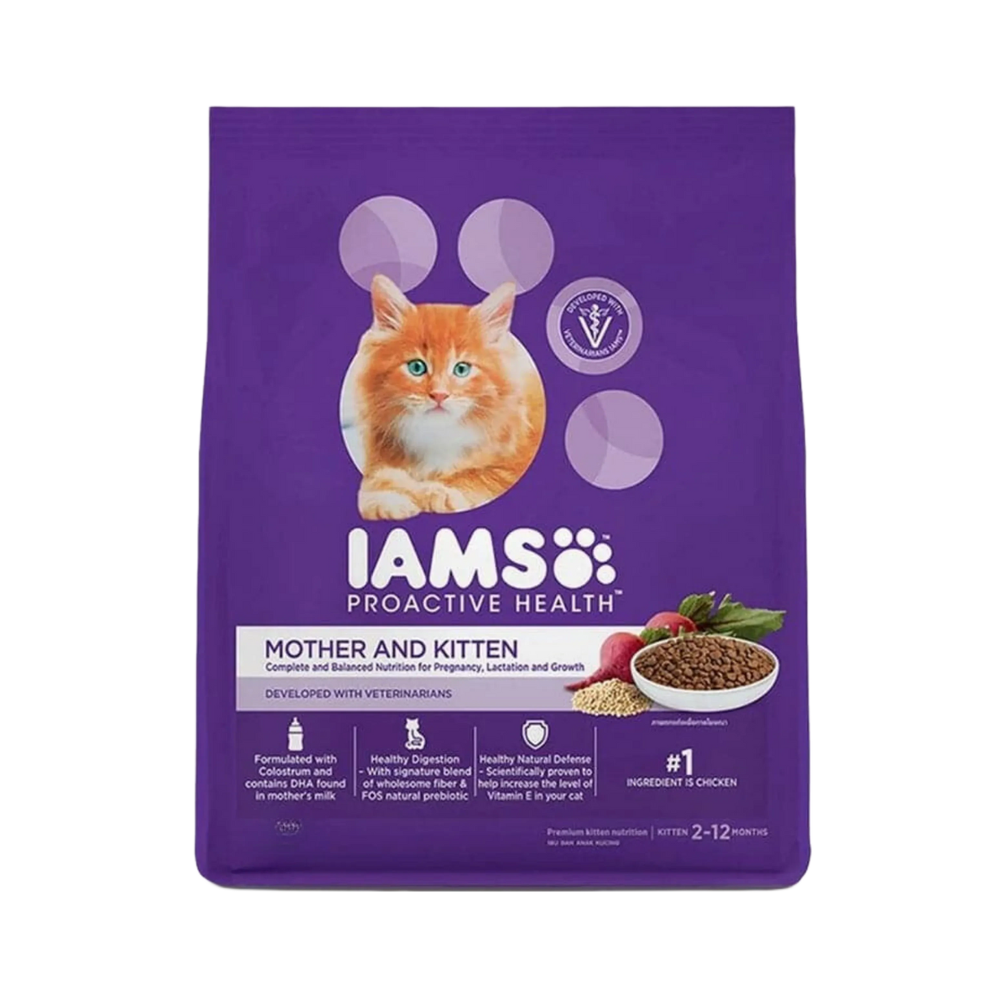 IAMS CAT CHIC DRY FOOD (M) 1KG