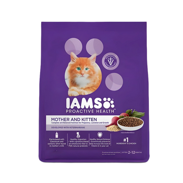 IAMS KITTEN & MOTHER DRY FOOD (L) 3KG