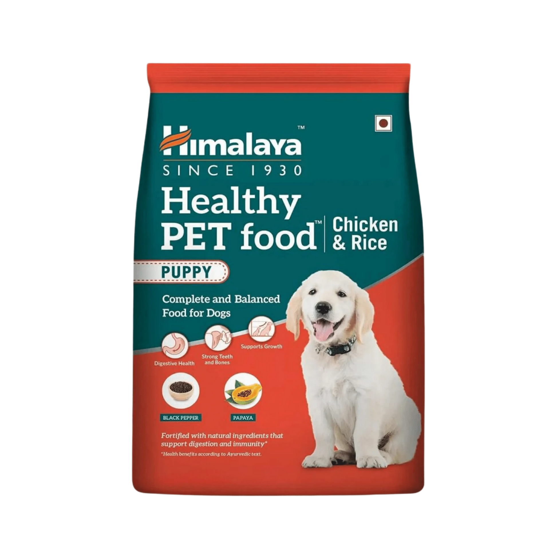 HIMALAYA PUPPY CHICK & RICE DRY FOOD (S) 1.2KG