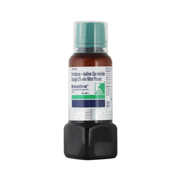 BETADINE GARGLE 2% MINT LIQUID 100ML