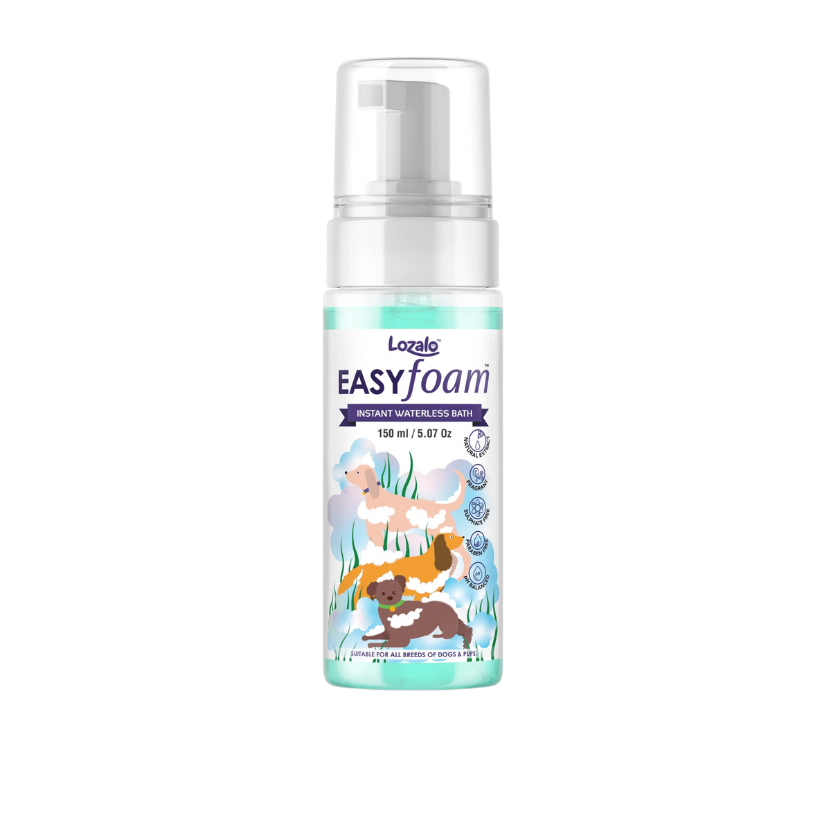 LOZALO EASY FOAM BATH 150ML