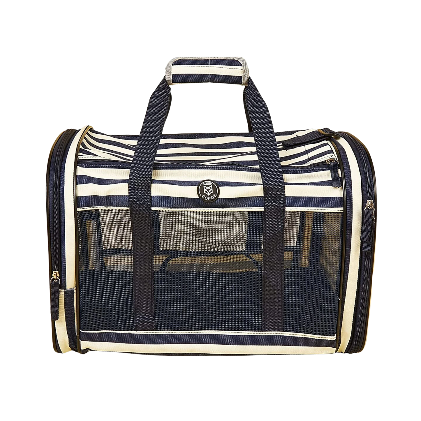 FOFOS FOLDAWAY CARRIER WITH BLUE AND WHITE STRIPE 1PC