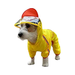 FOFOS PET RAINCOAT-DUCK (L) 40CM