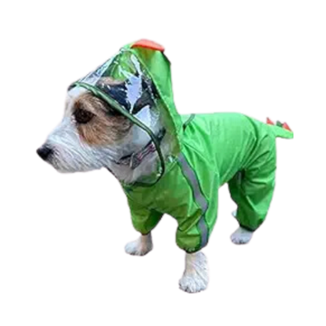 FOFOS PET RAINCOAT-DINOSAUR (XL) 48CM