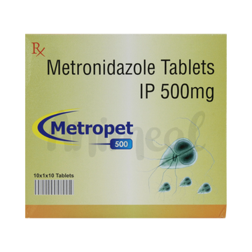 METROPET 500MG TABLET 10TAB