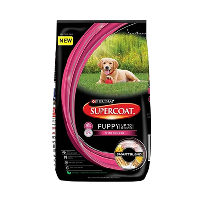 SUPERCOAT PUPPY CHIC DRY FOOD (L) 10KG