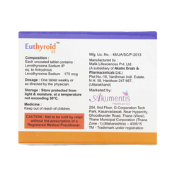 EUTHYROID 25 TAB 4TAB