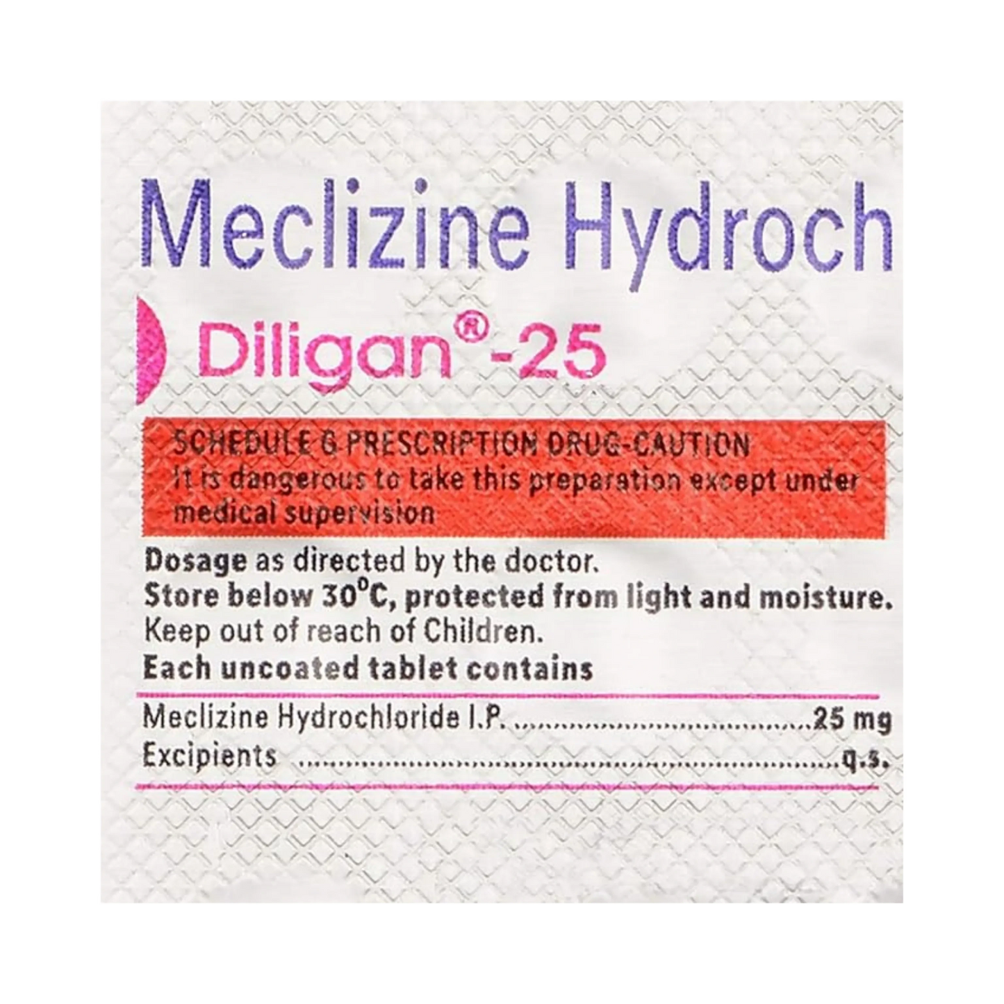 DILIGAN-25 TABLET 15TAB