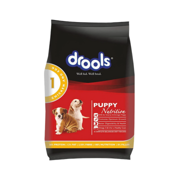 DROOLS PUPPY CHIC & EGG DRY FOOD (XXS) 50GM