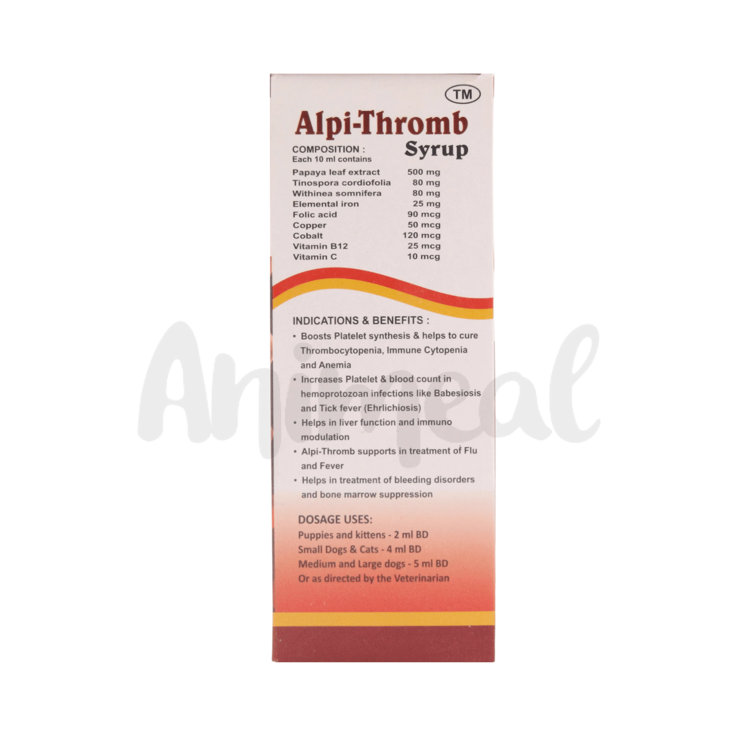 ALPI THROMB SYRUP 200ML