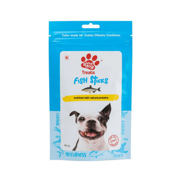 GOOD DOG FISH STICKS 80GM