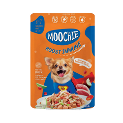 MOOCHIE BOOST IMMUNE WITH DUCK GRAVY 85GM