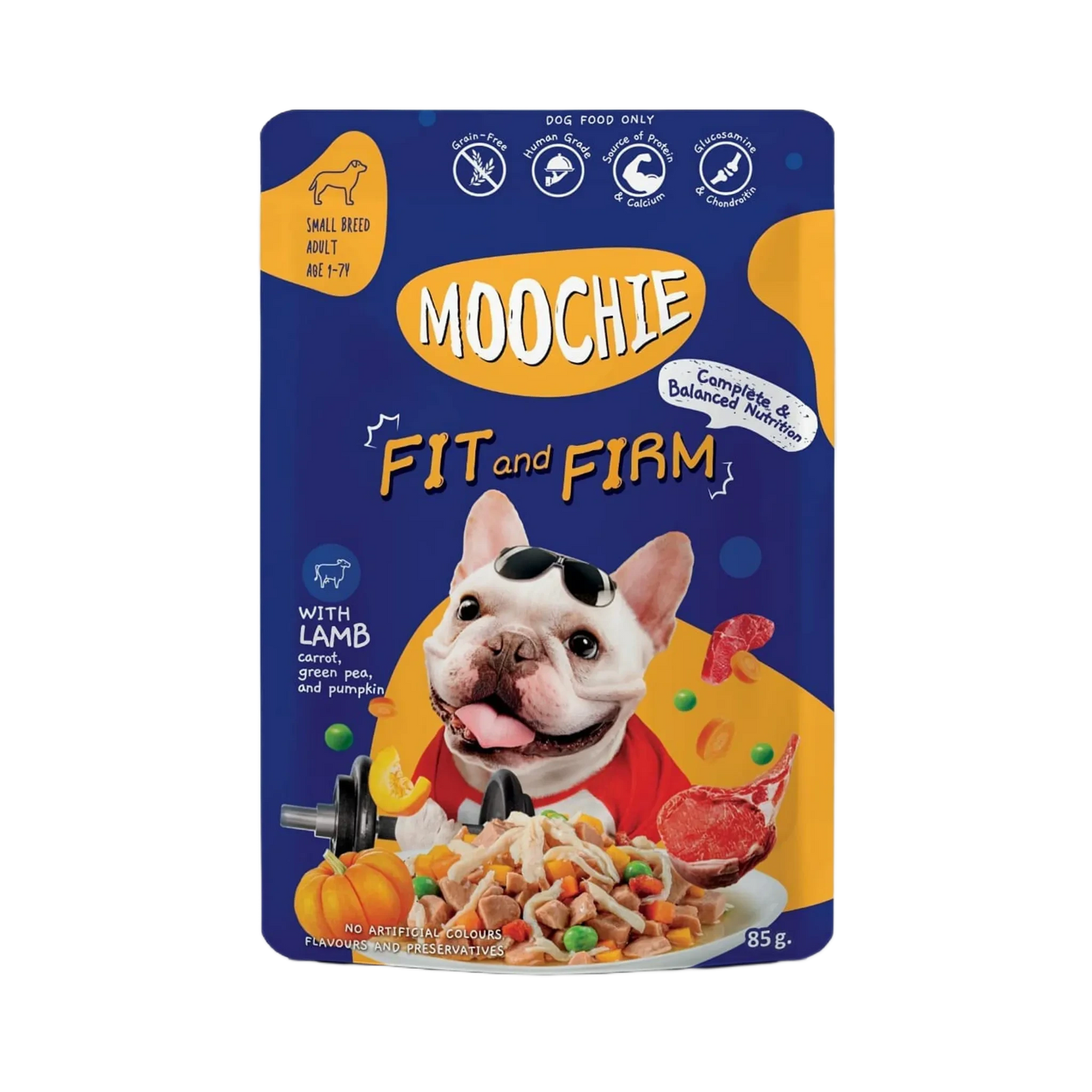 MOOCHIE FIT & FIRM WITH LAMB GRAVY - Animeal