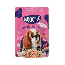 MOOCHIE BEAUTY SKIN & COAT SALMON GRAVY 85GM