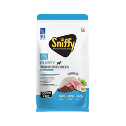 SNIFFY PUPPY CHIC & EGG DRY FOOD (S) 800GM