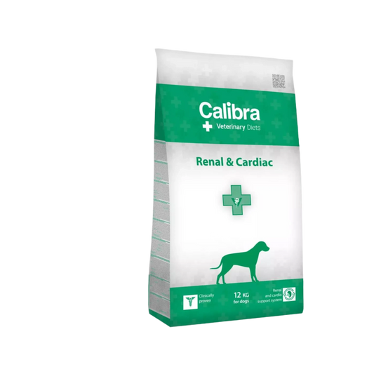 CALIBRA RENAL & CARDIAC DOG DRY FOOD 2KG