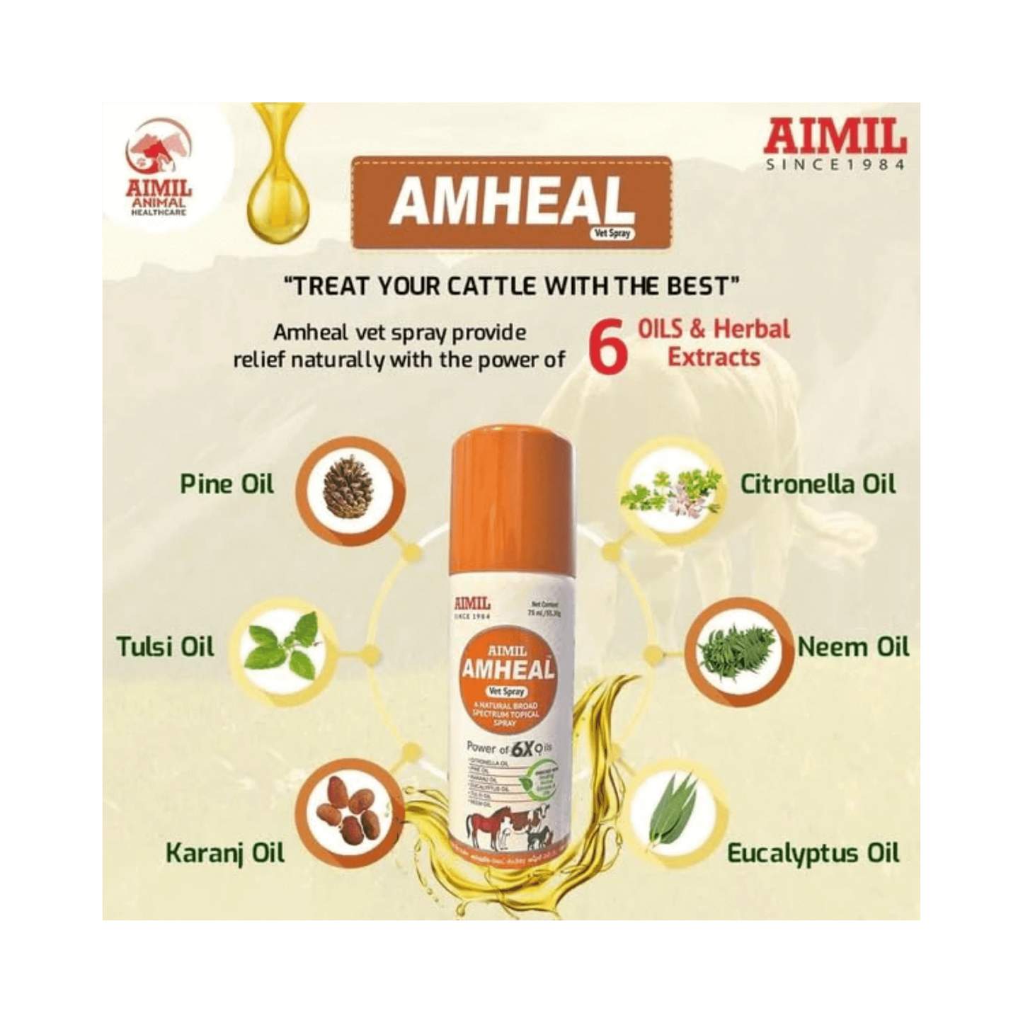 AMHEAL VET SPRAY