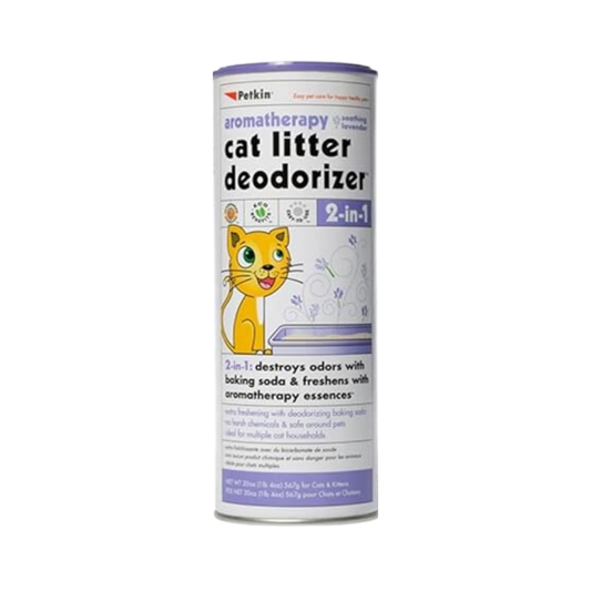 PETKIN CAT LITTER DEODORIZER LAVENDER - Animeal