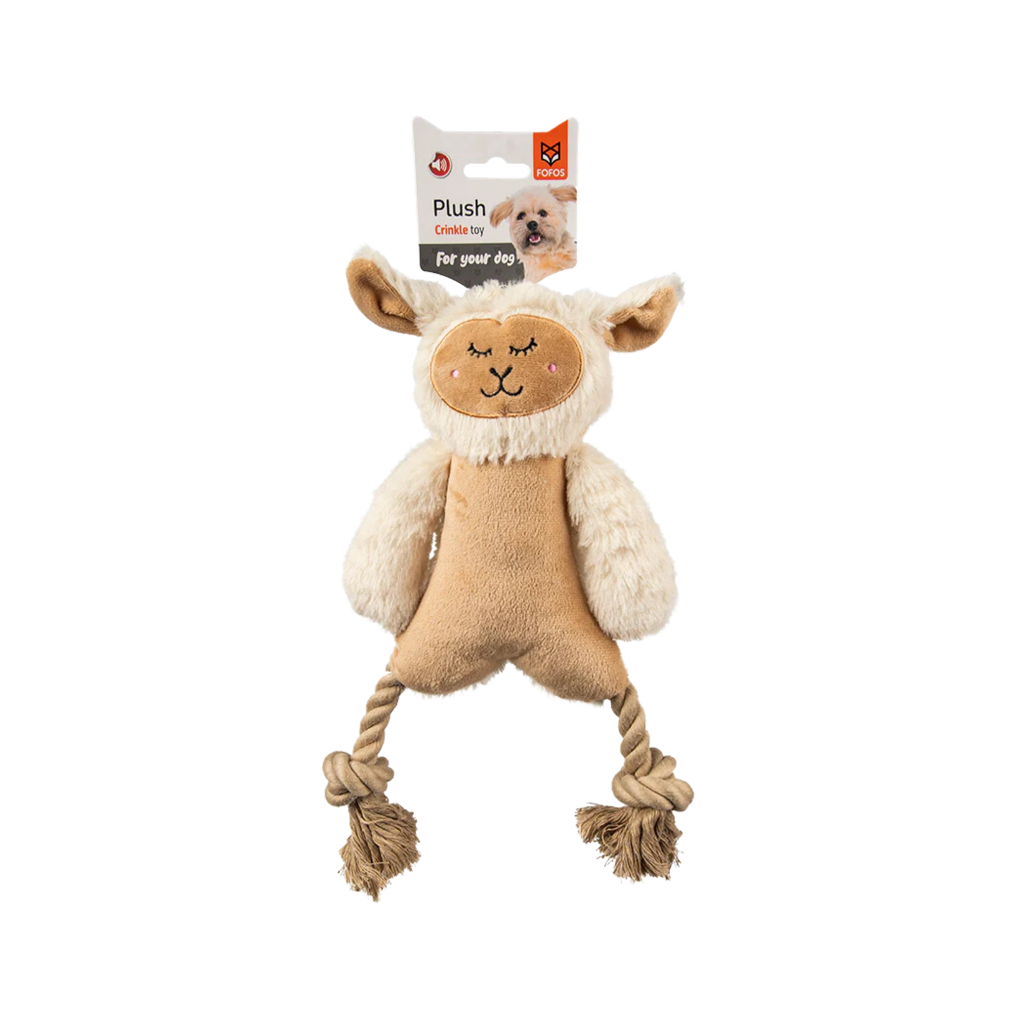 FOFOS ROPELEG PLUSH SHEEP - Animeal