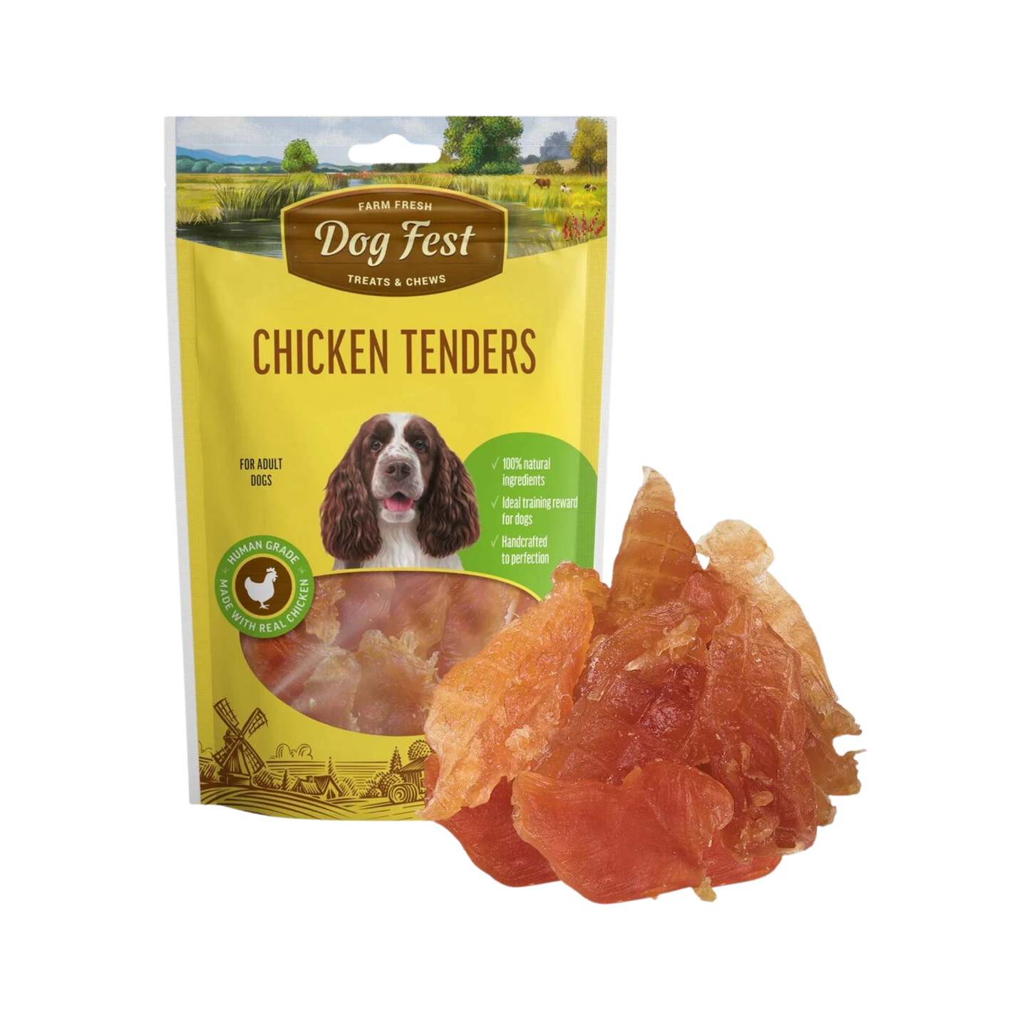 DOGFEST CHICKEN TENDERS TREATS - Animeal