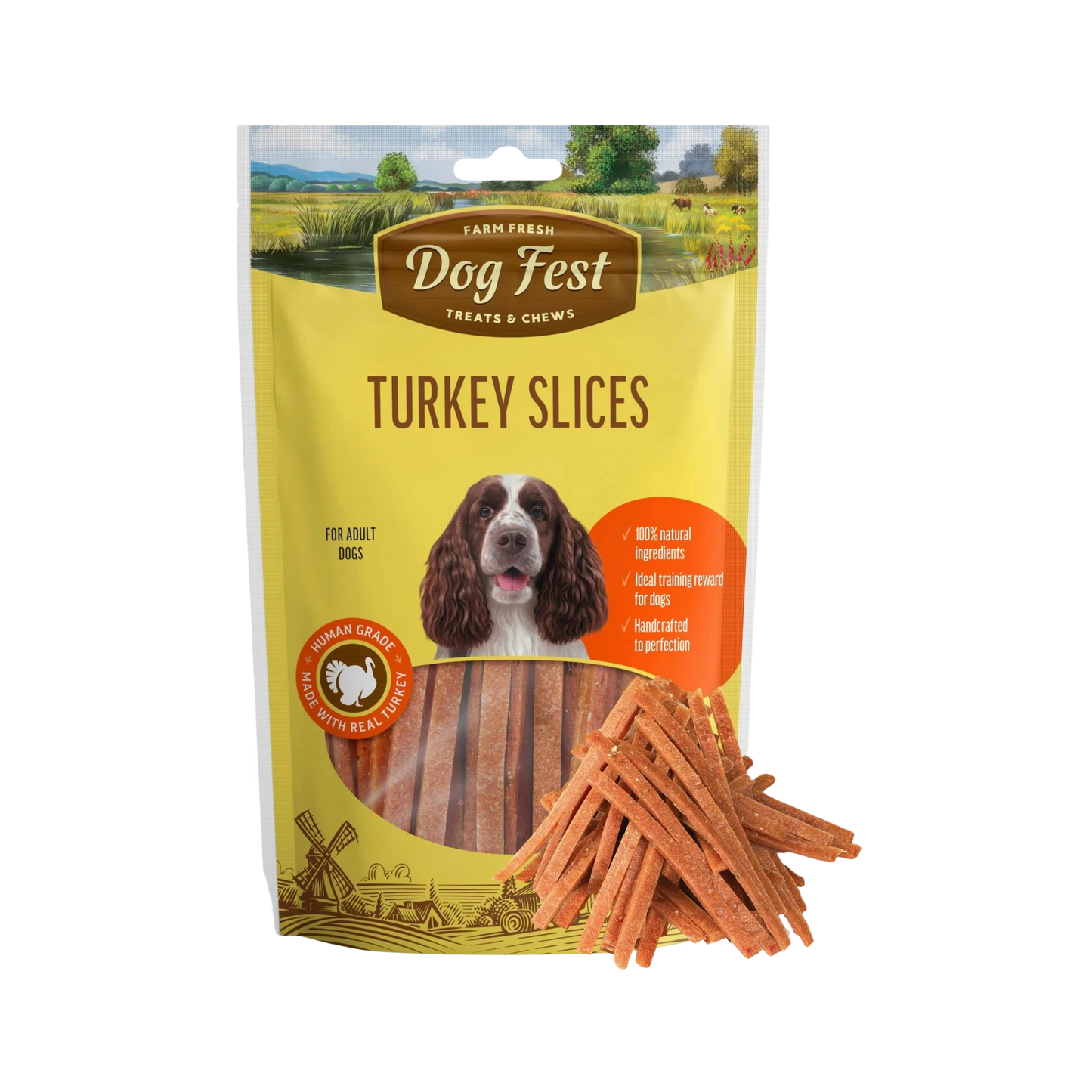 DOGFEST TURKEY SLICES - Animeal